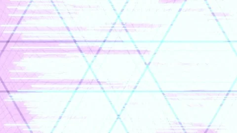 Seamless abstract neon grid background lines, digital tech data overlay patte Stock Footage 337707578