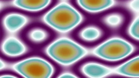 Seamless abstract orange gradient liquid ripple pattern background for vide.. Stock Footage 342160502