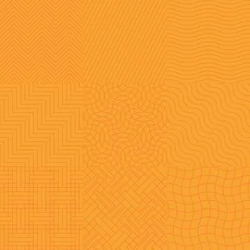 Seamless abstract orange pattern Stock Illustration