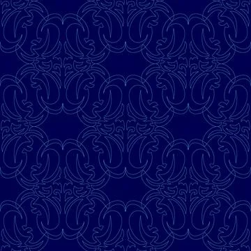 Seamless Abstract ornaments Background Pattern. Vector illustration Stock Illustration