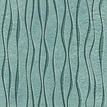 Seamless abstract paper pattern, waves Illustrazione stock