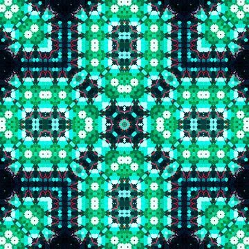 Seamless abstract pattern and texture. Symmetrical pattern of watercolors a.. Stock Photos