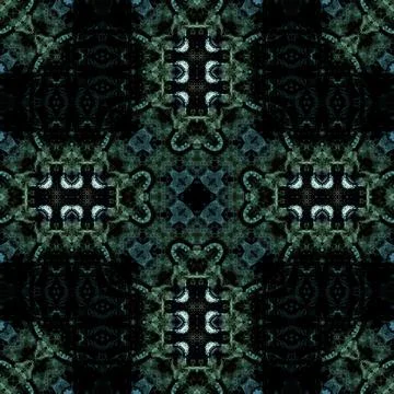 Seamless abstract pattern and texture. Symmetrical pattern of watercolors a.. Stock Photos