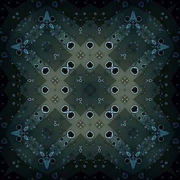 Seamless abstract pattern and texture. Symmetrical pattern of watercolors a.. Stock Photos