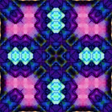 Seamless abstract pattern and texture. Symmetrical pattern of watercolors a.. Stock Photos