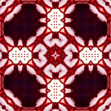 Seamless abstract pattern and texture. Symmetrical pattern of watercolors a.. Stock Photos