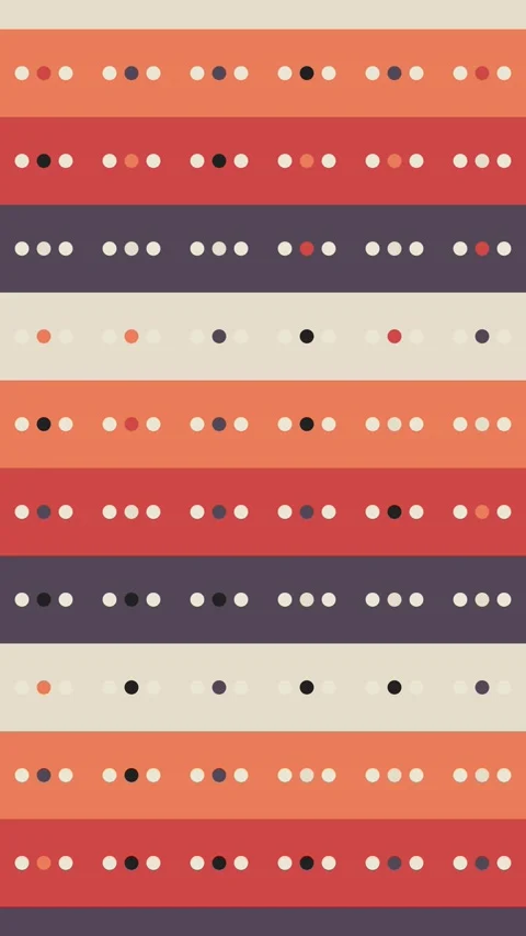 Seamless Abstract Pattern Animation With Geometric Motion Elements Stock Footage 331509184