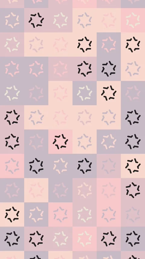 Seamless Abstract Pattern Animation With Geometric Motion Elements Video stock 332121223