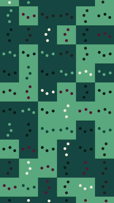 Seamless Abstract Pattern Animation With Geometric Motion Elements Stock Footage 332121267