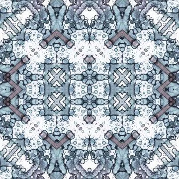 Seamless abstract pattern. Art creative background. Woven texture Stock Illustration