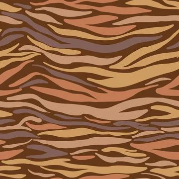 Seamless abstract pattern art. Texture with Hand Painted Crossing Brush Strokes Stock Illustration