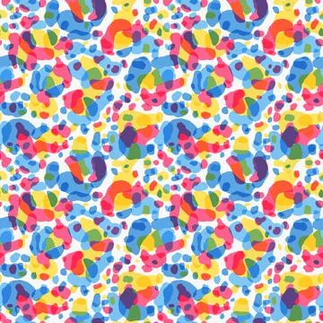 Seamless abstract pattern art. Texture with Hand Painted Crossing Brush Strokes Stock Illustration