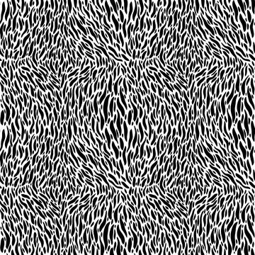 Seamless abstract pattern background. Decorative design freehand creative paint Illustrazione stock