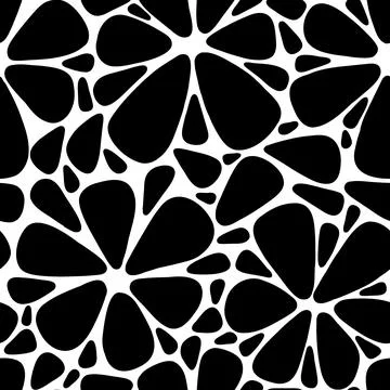 Seamless abstract pattern background. Decorative design freehand creative paint Illustrazione stock
