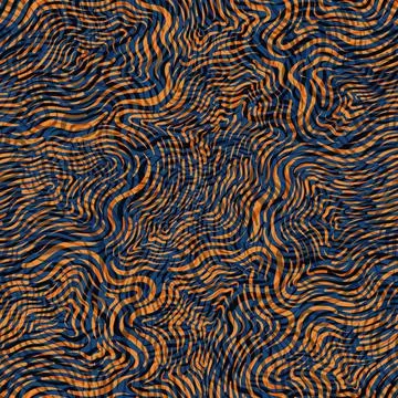 Seamless abstract pattern background. Decorative design freehand creative paint Stock Illustration