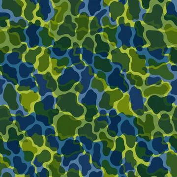 Seamless abstract pattern background. Decorative design freehand creative paint Stock Illustration