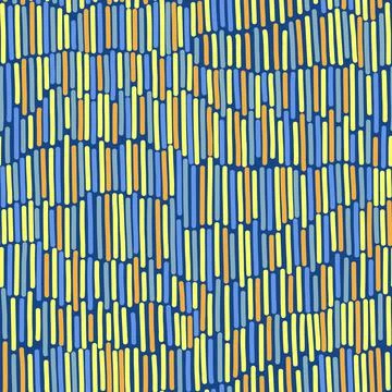 Seamless abstract pattern background. Decorative design freehand creative paint Stock Illustration