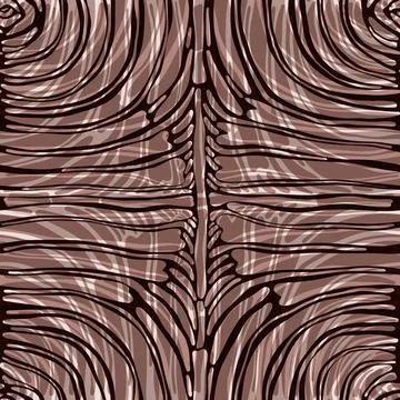 Seamless abstract pattern background. Decorative design freehand creative paint Stock Illustration