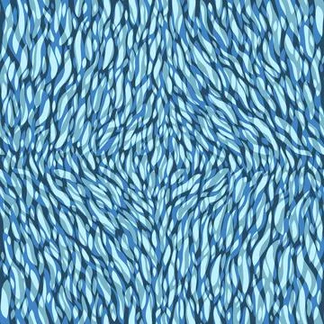 Seamless abstract pattern background. Decorative design freehand creative paint Stock Illustration