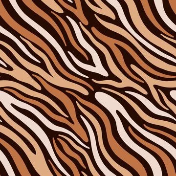 Seamless abstract pattern background. Decorative design freehand creative paint Stock Illustration