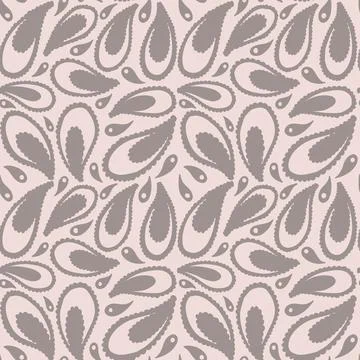 Seamless abstract pattern background. Decorative design freehand creative paint Stock Illustration