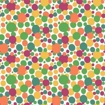 Seamless abstract pattern background. Decorative design freehand creative paint Stock Illustration