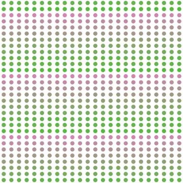 Seamless abstract pattern background with a variety of colored circles. Stock Illustration