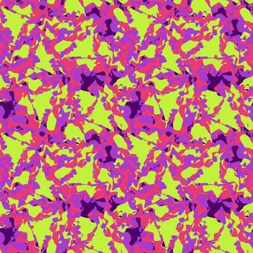 Seamless abstract pattern in camouflage style Stock Illustration