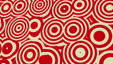 Seamless abstract pattern with colorful circles. Stock Footage 244673108