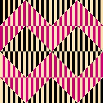 Seamless abstract pattern in constructivism soviet style. Vector vintage 20s Stock Illustration