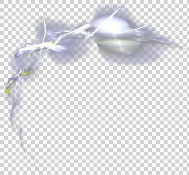 Seamless abstract pattern flower branch in blue tones, isolated element 스톡 일러스트