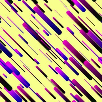 Seamless abstract pattern of geometric elements with gradient イラスト素材