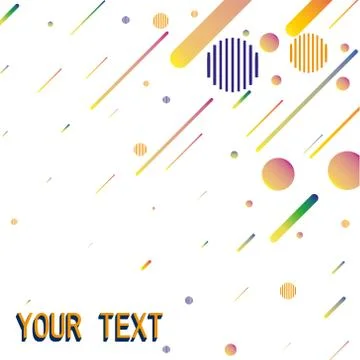 Seamless abstract pattern of geometric elements with gradient 스톡 일러스트