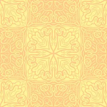 Seamless abstract pattern. Hand drawn vector background. Trendy seamless mand Illustrazione stock