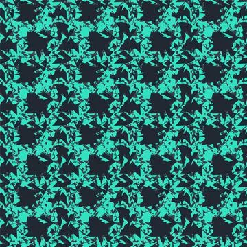 Seamless abstract pattern with hand drawn curved elements for prints, textures,  Stock Illustration