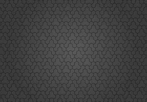 Seamless Abstract Pattern With Hexagonal Shapes 스톡 일러스트