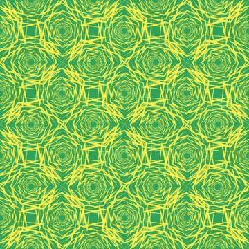 Seamless abstract pattern with hexagons Illustration