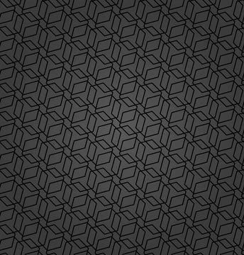 Seamless Abstract Pattern With Hexagons Stock Illustration