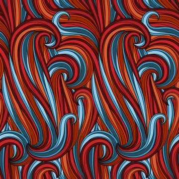 Seamless abstract pattern Illustrazione stock
