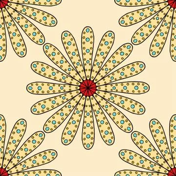 Seamless abstract Pattern Ilustração Stock