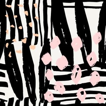 Seamless Abstract Pattern Stock Illustration