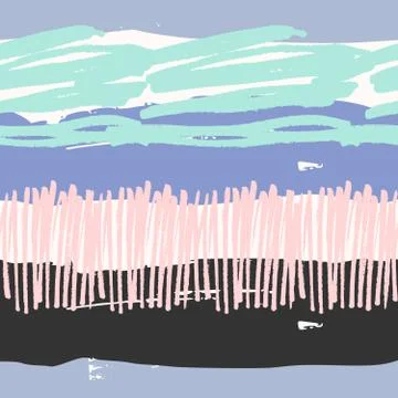 Seamless Abstract Pattern Stock Illustration