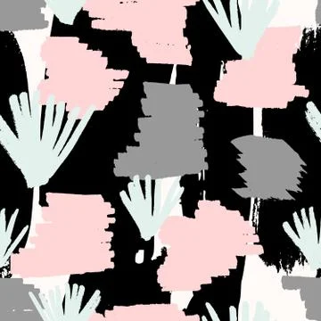 Seamless Abstract Pattern Stock Illustration