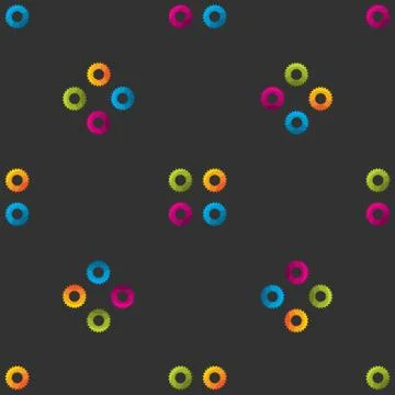 Seamless abstract pattern Stock Illustration