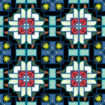 Seamless Abstract Pattern Stock-Illustration