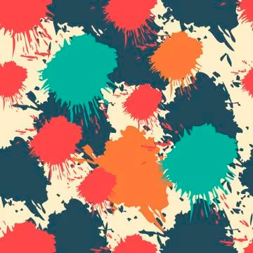 Seamless abstract pattern Stock Illustration