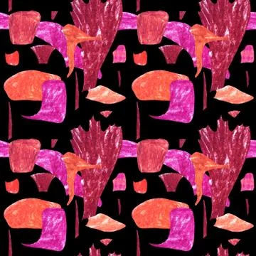 Seamless abstract pattern. Stock Illustration