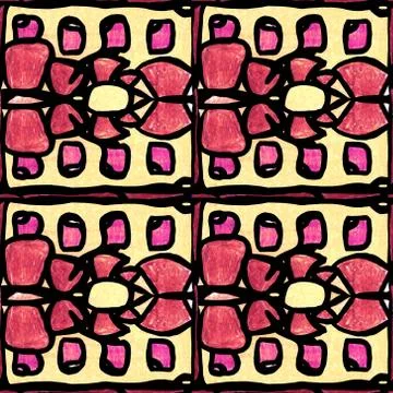 Seamless abstract pattern. Stock Illustration