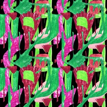 Seamless abstract pattern. Stock Illustration