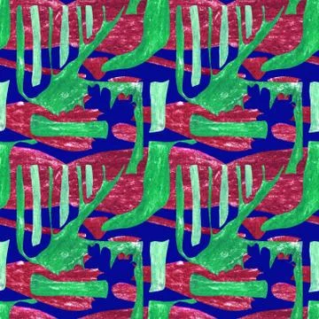 Seamless abstract pattern. Stock Illustration